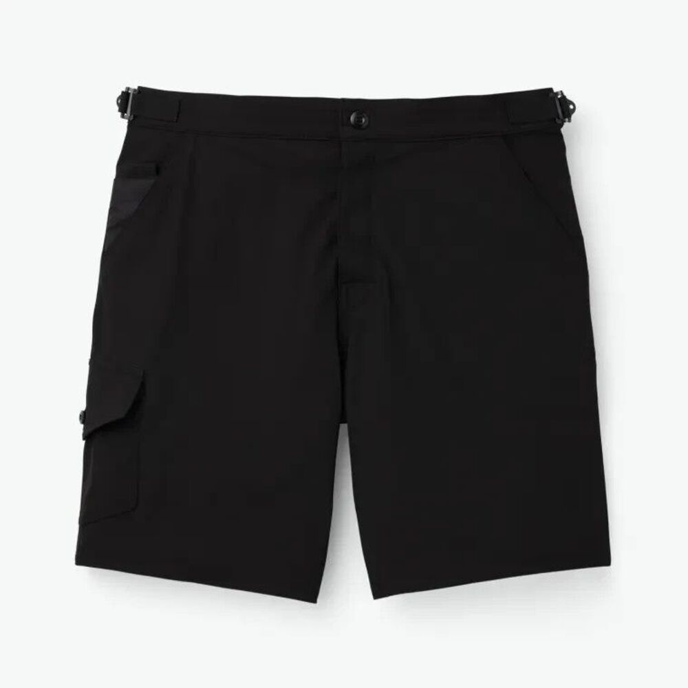 Birdwell x Filson Tac Shorts 2.0 Black SurfStretch Cargo USA Men's M MA4004